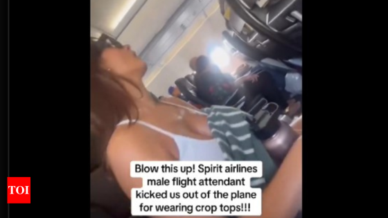 Two women kicked out of Spirit Airlines flight for wearing crop tops – MASHAHER