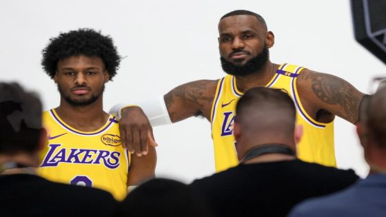 Bronny James ready to go but LeBron will watch Lakers’ preseason opener – MASHAHER