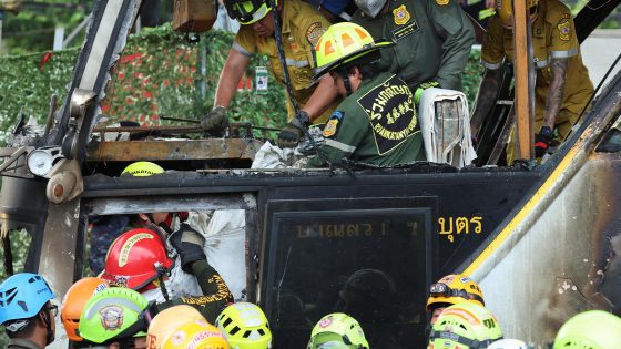 School bus fire in Thailand may have killed more than 20 – MASHAHER