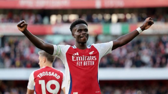 Premier League: High-flying Bukayo Saka on another level, says Arsenalâs Mikel Arteta – MASHAHER