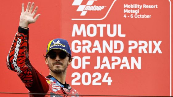 Japanese Grand Prix: Francesco Bagnaia holds off Jorge Martin to seal double – MASHAHER