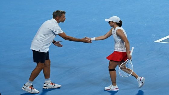 Tennis: Tennis-World number one Swiatek parts ways with coach Wiktorowski – MASHAHER