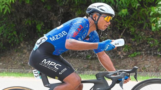 Cycling: Syazrin is top Malaysian performer but he isn’t smiling – MASHAHER