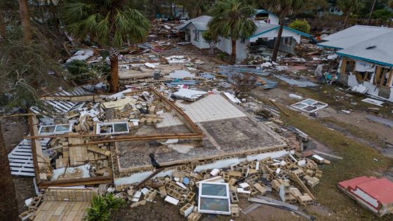 ‘An empty feeling’ as Helene recovery begins for the place where it made landfall – MASHAHER