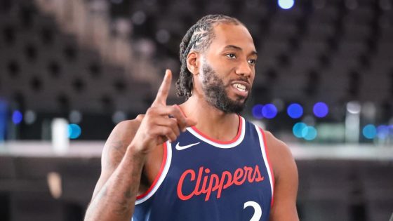 Kawhi Leonard says his knee is good, as for new teammates ‘nobody stood out to me so far’ – MASHAHER