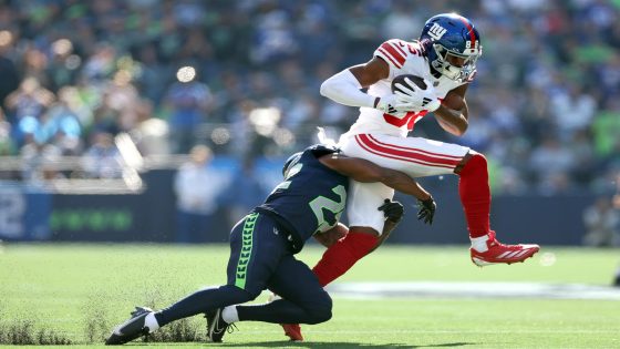 Giants WR Darius Slayton latest player to be penalized for finger gun celebration after making catch vs. Seahawks – MASHAHER