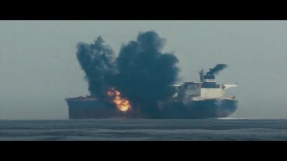 Houthis Release Video of Drone Striking Oil Tanker in Red Sea – MASHAHER