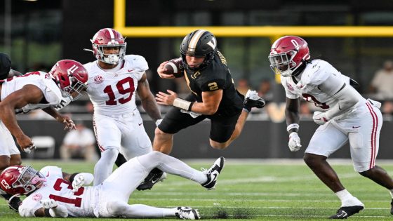 After Vandy rolled the Tide, it’s now Alabama with all the questions – MASHAHER