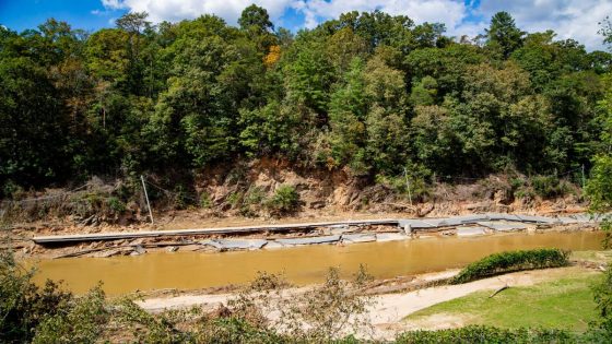 How much rain fell in Asheville, Western NC? How high did rivers crest? How many died? – MASHAHER