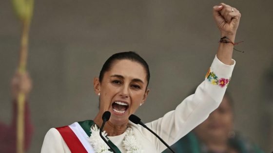 Mexico’s first female president promises ‘no return to drug war’ – MASHAHER