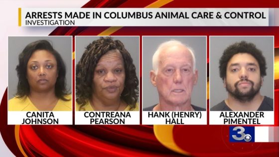 Columbus Animal Control director, other staff booked into Muscogee County Jail – MASHAHER