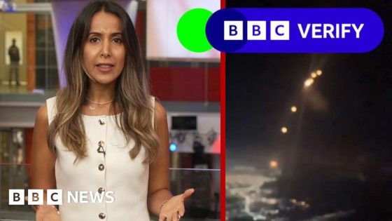 BBC Verify analyses where Iran’s missiles struck in Israel – MASHAHER