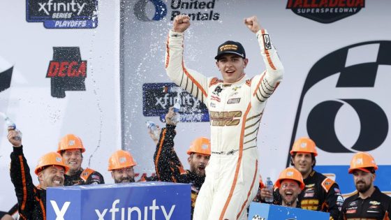 Talladega NASCAR Xfinity Series results: Sammy Smith wins to advance to next round – MASHAHER