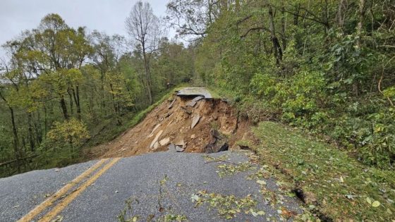 Scenic Blue Ridge Parkway remains closed after suffering catastrophic impacts from Helene – MASHAHER