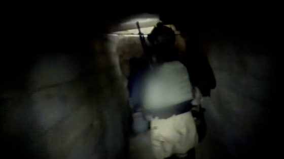 IDF releases footage showing underground tunnels in Lebanon – MASHAHER