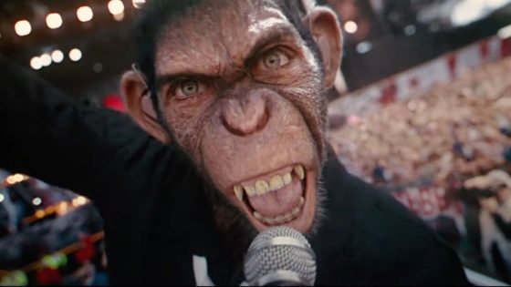 Robbie Williams Is a Monkey in Biopic Movie – MASHAHER