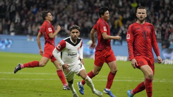 Bundesliga 2024-25: Last-gasp Omar Marmoush goal earns Eintracht Frankfurt 3-3 draw against leader Bayern Munich – MASHAHER