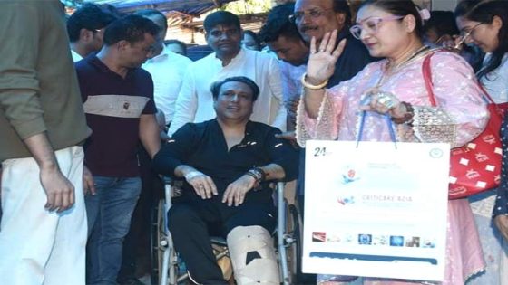 Govinda discharged from hospital after bullet injury, leaves on wheelchair: “Aisa laga ki yeh kya ho gaya” : Bollywood News – MASHAHER