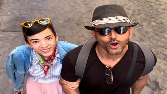 Hrithik Roshan dedicates special post to ‘partner’ Saba Azad on their love anniversary : Bollywood News – MASHAHER