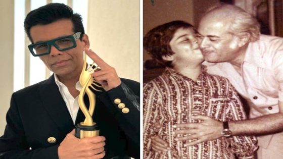 Karan Johar dedicates IIFA honour to late father Yash Johar: “Paved the way for all of us at Dharma Productions” : Bollywood News – MASHAHER