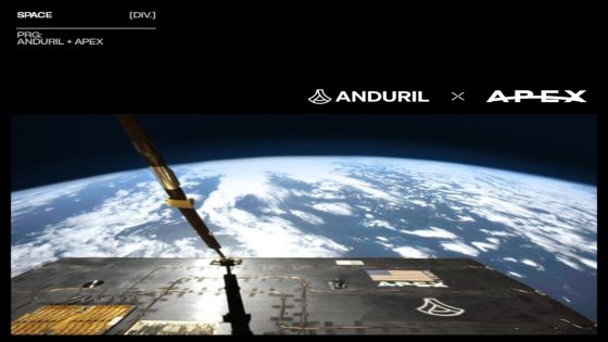 Anduril partners with satellite body supplier for 2025 space mission – MASHAHER