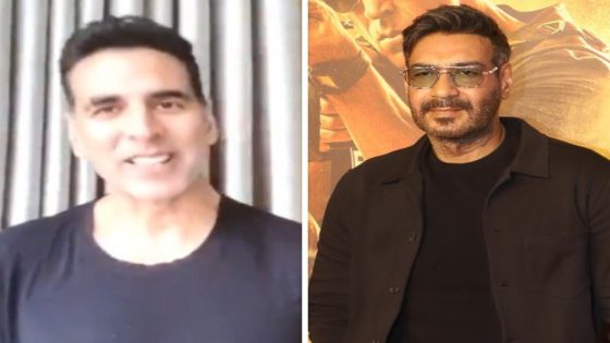 Singham Again Trailer Launch: Akshay Kumar sends heartfelt message to the team & fans: “Ajay Devgn, I love you” : Bollywood News – MASHAHER