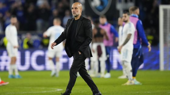 Pep Guardiola says he will pay for banner appealing for him to stay at Manchester City – MASHAHER