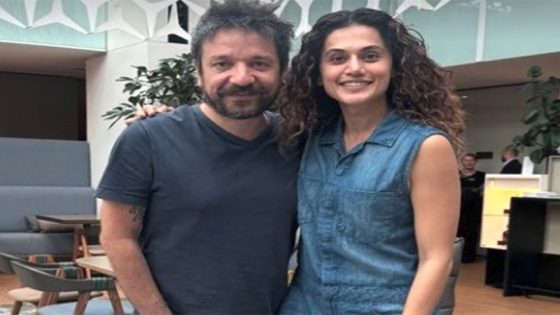 Taapsee Pannu meets Oriol Paulo, director of original film behind Badla: “Big fan moment” : Bollywood News – MASHAHER