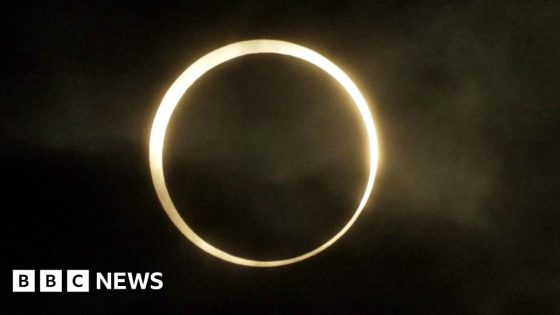 ‘Ring of fire’ eclipse shines over South America – MASHAHER