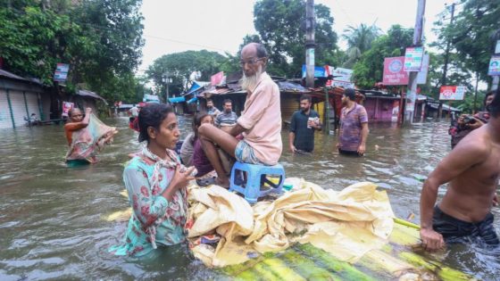 Five die in Bangladesh floods, thousands stranded – MASHAHER