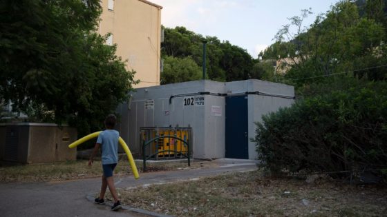 10 minutes inside a Haifa bomb shelter – MASHAHER