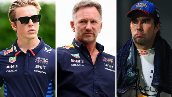 Sergio Perez under pressure to retain Red Bull Racing seat from Liam Lawson after Kiwi gets nod for surprise RB debut, driver market, silly season, Christian Horner, Daniel Ricciardo – MASHAHER