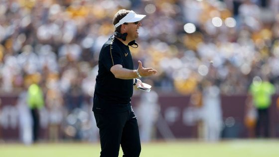 Missouri coach Eliah Drinkwitz addresses upset loss to Texas A&M: ‘I apologize to our fans’ – MASHAHER