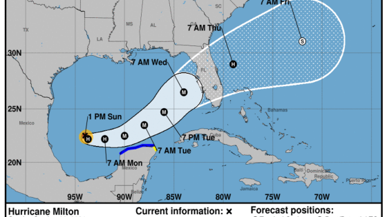 Maps show track of Hurricane Milton as forecasters predict landfall in Florida this week – MASHAHER