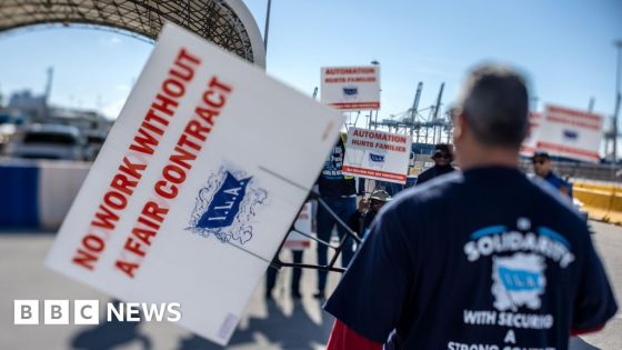 Union boss on US ports strike: ‘I’m not playing games’ – MASHAHER