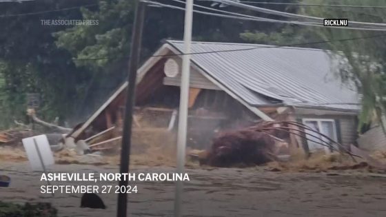 House swept away amid devastating flooding in North Carolina’s Swannanoa River – MASHAHER