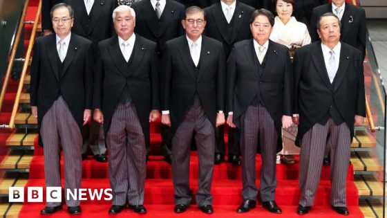 Japan’s government admits editing cabinet photo – MASHAHER