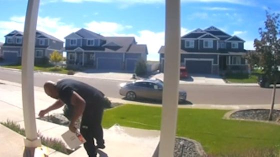 Porch pirate takes debit card feet from pregnant homeowner, drains account – MASHAHER