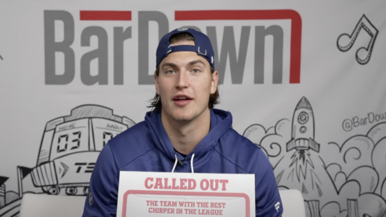 ‘I Hated Them (Florida Panthers), So I Think I’ve Gotten A Few Penalties Against Them’: Maple Leafs Participate in Annual ‘Call Out Other Teams For Fun’ BarDown YouTube Video – MASHAHER