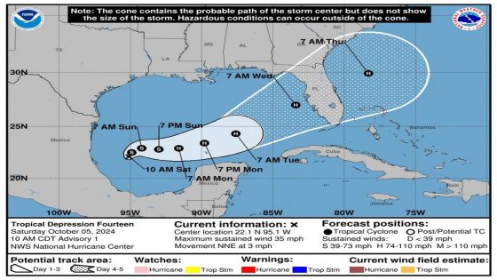 More flooding ahead for Florida as forecast calls for Category 2 hurricane landfall – MASHAHER