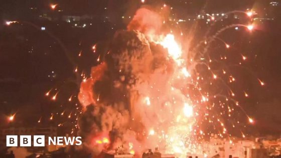 Powerful explosion rocks Beirut overnight – MASHAHER