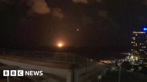 Video shows Iran’s missile attack on Israel – MASHAHER