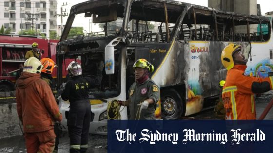 School bus fire in Thailand kills at least 23 – MASHAHER