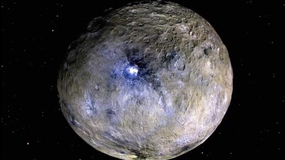 This nearby dwarf planet’s ice may be left over from a dirty ocean – MASHAHER