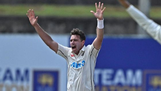 Tim Southee steps down as New Zealand Test captain ahead of India series – MASHAHER