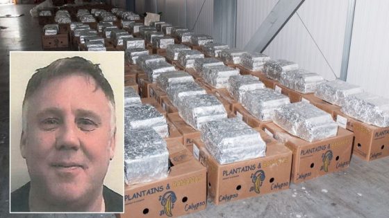 Wanted man sentenced for 20 years in prison after trying to smuggle £76m of cocaine into Britain hidden in bananas – MASHAHER