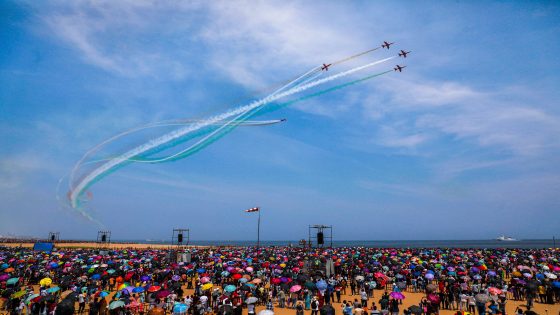 3 spectators die at Indian Air Force’s airshow at Chennai’s Marina Beach – MASHAHER