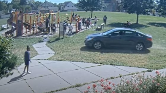 Video captures ten-year-old boy driving stolen car across ‘crowded’ school playground | US News – MASHAHER