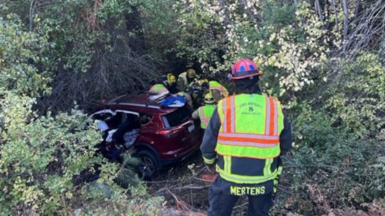 Uber driver rescued after plunging into ravine in Washington – MASHAHER