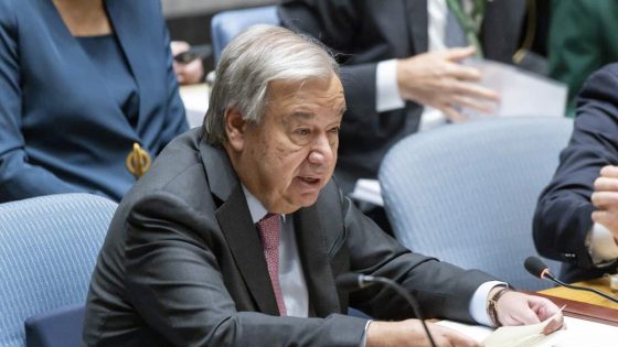 Antonio Guterres: Israel bars UN secretary-general from entering country – MASHAHER